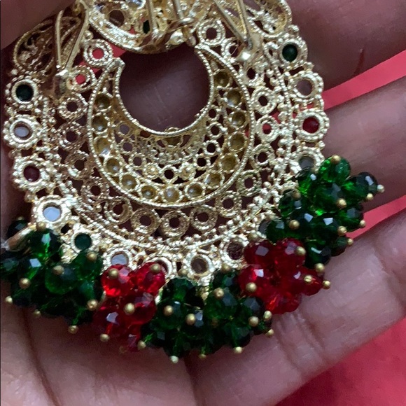 New without Bollywood Earrings - Picture 7 of 8